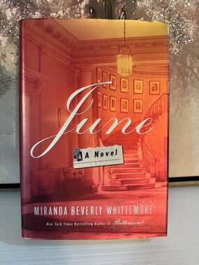 June by Miranda Beverly-Whittemore - Red Ombre Hardcover Novel